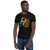 Womens In A World Full Of Grandmas Be a Lovey Sunflower Butterfly Short-Sleeve Unisex T-Shirt