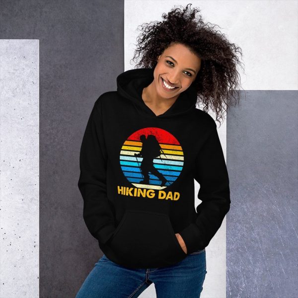 Hiking dad gift Unisex Hoodie