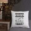 grandma and grandson mother day Gift  Basic Pillow