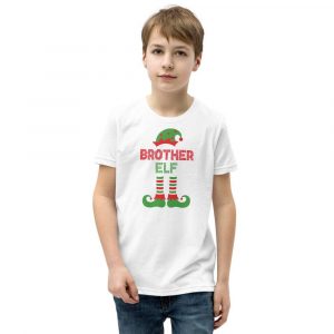 Christmas Brother Elf Youth Short Sleeve T-Shirt