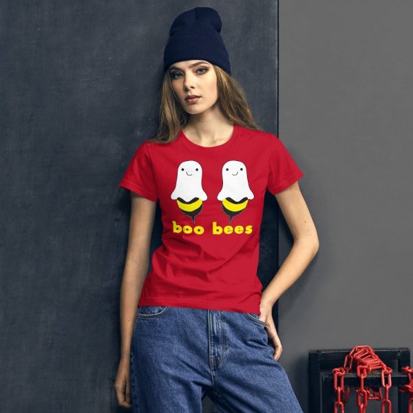 boo bees couples halloween costume funny Women's short sleeve t-shirt