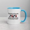 Christmas 2020 quarantined The One Where We Were i Celebrate My Christmas in Quarantine Mug with Color Inside