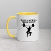 Make America Press Again Mug with Color Inside