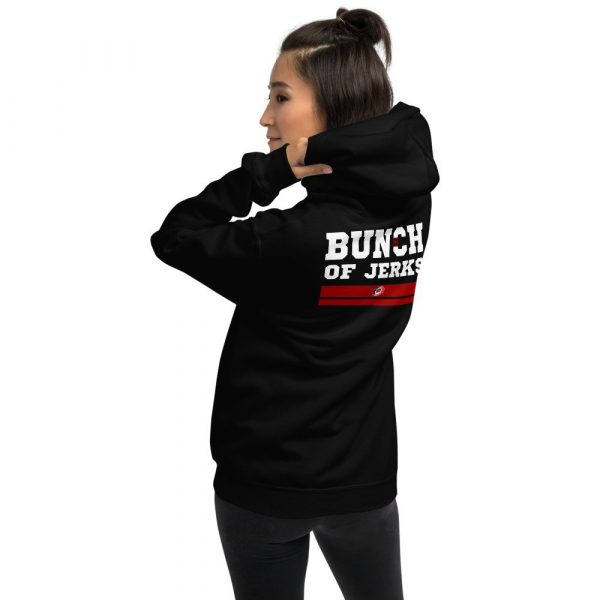 Bunch Of Jerks Shirt Hurricanes / Adult-Bunch of Jerks Carolina Hurricanes Inspired Hockey Raglan Shirt / Bunch of Jerks Hockey  Unisex Hoodie