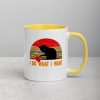 I Do What I Want cat lover Mug with Color Inside