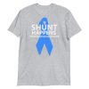 Hydrocephalus Awareness Shunt Happens Hydro Warrior Short-Sleeve Unisex T-Shirt