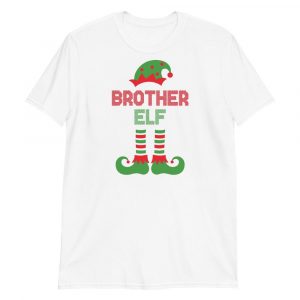 Christmas Brother Elf Short-Sleeve Unisex T-Shirt