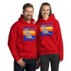 I Work Hard for The Cat Vintage Funny Cat Lover Gift Unisex Hoodie