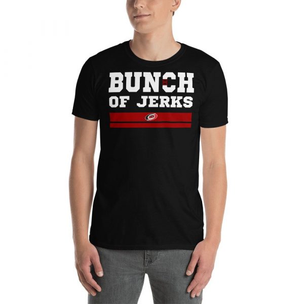 Bunch Of Jerks Shirt Hurricanes / Adult-Bunch of Jerks Carolina Hurricanes Inspired Hockey Raglan Shirt / Bunch of Jerks Hockey Short-Sleeve Unisex T-Shirt
