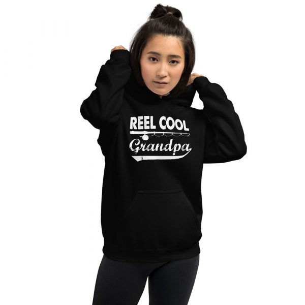 Fishing Reel Cool Grandpa T-Shirt Father’s Day Gifts Father Love Fishing Granpa’s Birthday Gift Ideas Unisex Hoodie
