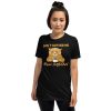 Don't Bother Me Right Meow - Coffee Cat Humor Short-Sleeve Unisex T-Shirt