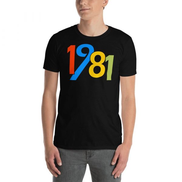 44th Birthday Gifts For Men And Women 1981 Short-Sleeve Unisex T-Shirt