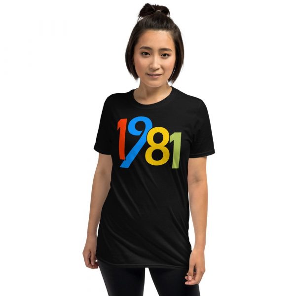 44th Birthday Gifts For Men And Women 1981 Short-Sleeve Unisex T-Shirt