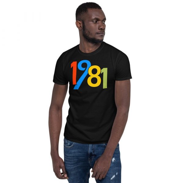 44th Birthday Gifts For Men And Women 1981 Short-Sleeve Unisex T-Shirt