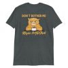 Don't Bother Me Right Meow - Coffee Cat Humor Short-Sleeve Unisex T-Shirt
