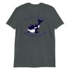 Just A Girl Who Loves Orcas Cute Killer Whales Gift Short-Sleeve Unisex T-Shirt