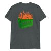 Funny 2021 Also Sucks Dumpster Fire Short-Sleeve Unisex T-Shirt