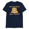 Don't Bother Me Right Meow - Coffee Cat Humor Short-Sleeve Unisex T-Shirt
