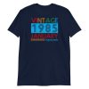 Vintage January 1985 36 Year Old 1985 Birthday Gifts Short-Sleeve Unisex T-Shirt