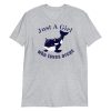 Just A Girl Who Loves Orcas Cute Killer Whales Gift Short-Sleeve Unisex T-Shirt