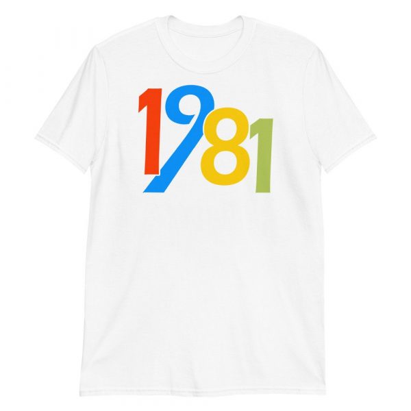 44th Birthday Gifts For Men And Women 1981 Short-Sleeve Unisex T-Shirt