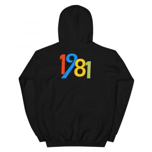 44th Birthday Gifts For Men And Women 1981 Unisex Hoodie