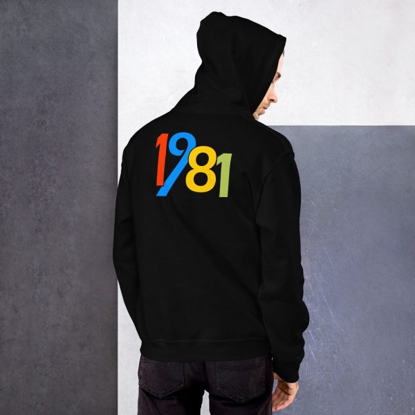 44th Birthday Gifts For Men And Women 1981 Unisex Hoodie