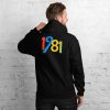 44th Birthday Gifts For Men And Women 1981 Unisex Hoodie