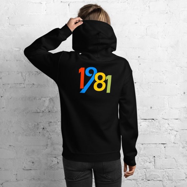 44th Birthday Gifts For Men And Women 1981 Unisex Hoodie