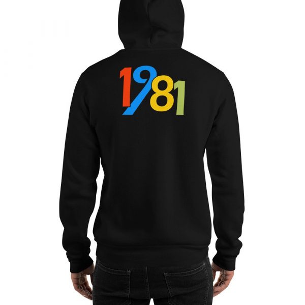 44th Birthday Gifts For Men And Women 1981 Unisex Hoodie