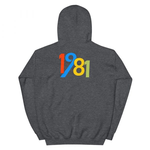 44th Birthday Gifts For Men And Women 1981 Unisex Hoodie