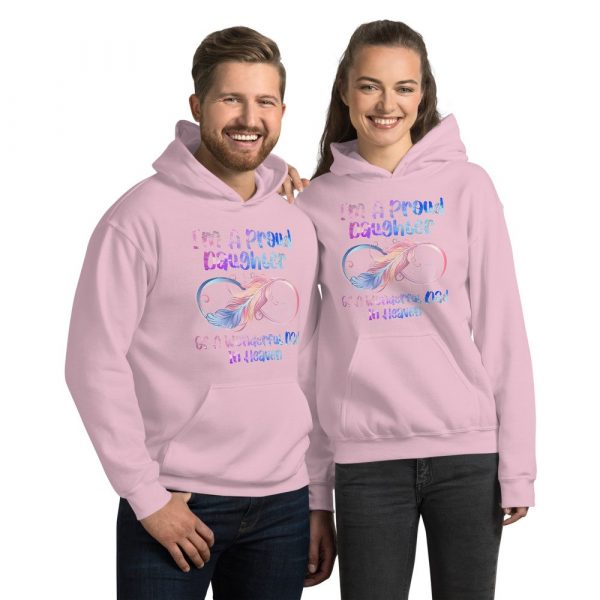 I’m A Proud Daughter Of A Wonderful Dad In Heaven Gifts Unisex Hoodie