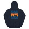 School Is Important But Hunting Is Importanter Deer Vintage Unisex Hoodie
