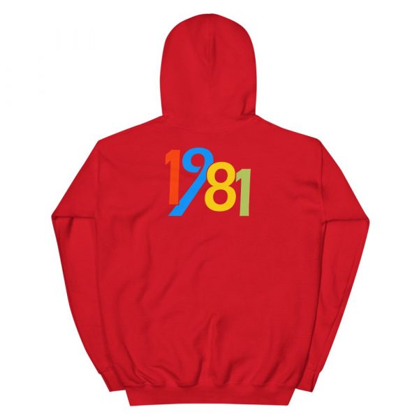 44th Birthday Gifts For Men And Women 1981 Unisex Hoodie