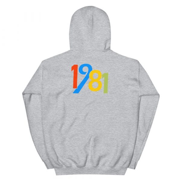 44th Birthday Gifts For Men And Women 1981 Unisex Hoodie