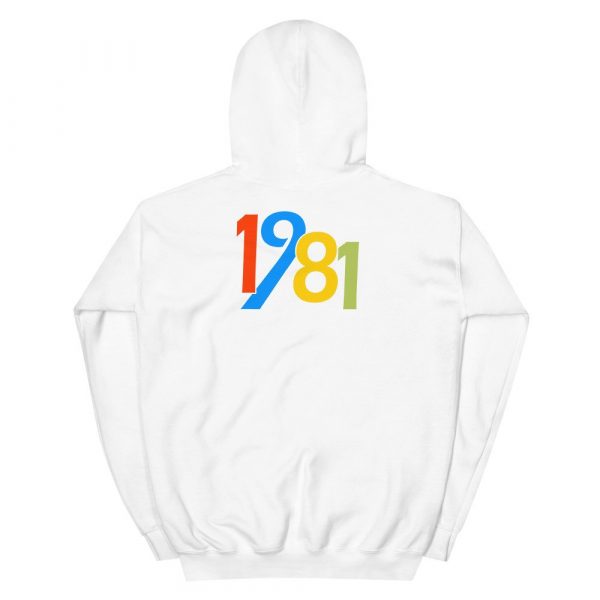 44th Birthday Gifts For Men And Women 1981 Unisex Hoodie