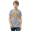 Don’t Bother Me Right Meow – Coffee Cat Humor Youth Short Sleeve T-Shirt