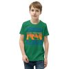 School Is Important But Hunting Is Importanter Deer Vintage Youth Short Sleeve T-Shirt