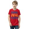 School Is Important But Hunting Is Importanter Deer Vintage Youth Short Sleeve T-Shirt