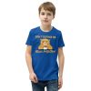 Don’t Bother Me Right Meow – Coffee Cat Humor Youth Short Sleeve T-Shirt