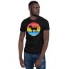 Chihuahua Tailless Dog Retro Vintage Silhouette Breed sunset Short-Sleeve Unisex T-Shirt