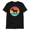 Chihuahua Tailless Dog Retro Vintage Silhouette Breed sunset Short-Sleeve Unisex T-Shirt