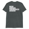 I live at the ballfield and visit my house sometimes Short-Sleeve Unisex T-Shirt
