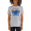 You Mess With The Meow Meow You Get The Peow Peow Retro Vintage Short-Sleeve Unisex T-Shirt