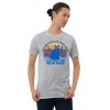 You Mess With The Meow Meow You Get The Peow Peow Retro Vintage Short-Sleeve Unisex T-Shirt