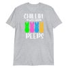 Chillin With My Peeps Easter Bunny Short-Sleeve Unisex T-Shirt