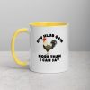 Kuv hlub qaib more than I can say Mug with Color Inside