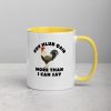 Kuv hlub qaib more than I can say Mug with Color Inside