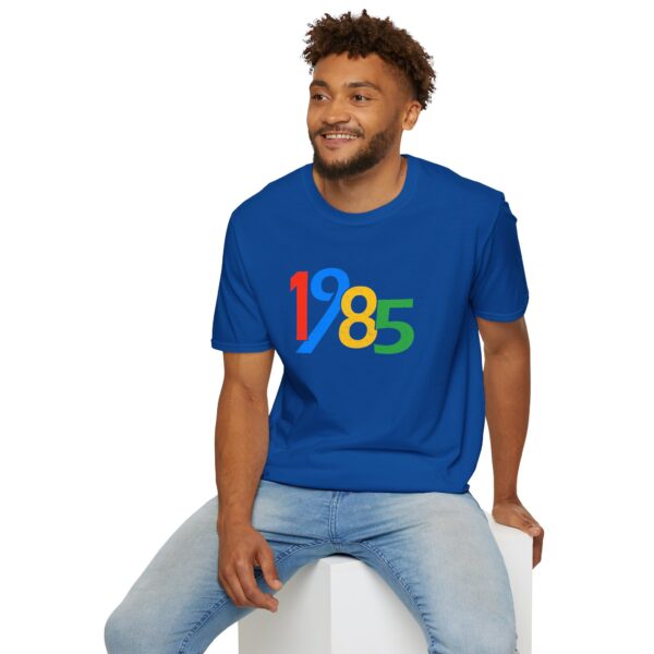 40th Birthday Vintage 1985 40 Years Old Gifts  Unisex Softstyle T-Shirt - Vintage Graphic Tee