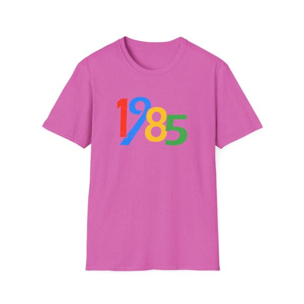 40th Birthday Vintage 1985 40 Years Old Gifts  Unisex Softstyle T-Shirt - Vintage Graphic Tee